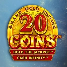 20 Coins Grand Gold Edition online game logo by Wazdan on casinoprestigeonline.com