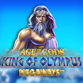 Age Of The Gods: King of Olympus Megaways logo by Origins at Casino Prestige