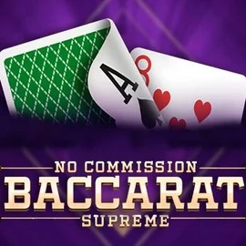 Baccarat Supreme slot logo by OneTouch Games at Casino Prestige