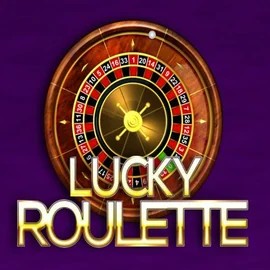 Lucky Roulette online game logo by Belatra Games on casinoprestigeonline.com