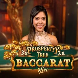 Prosperity Tree Baccarat slot logo by Evolution at Casino Prestige